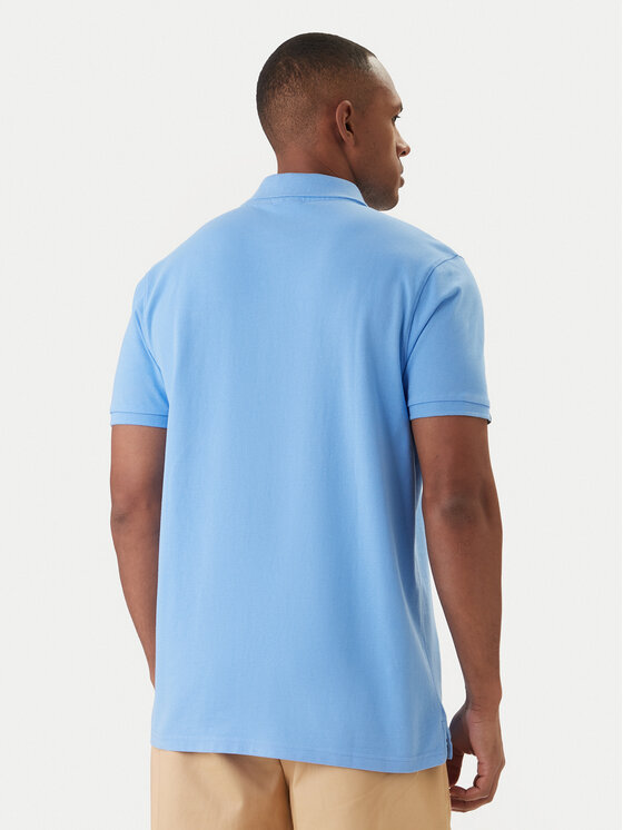 Reebok Reebok Polo Breen RK25562CCM Gaiši zils Regular Fit