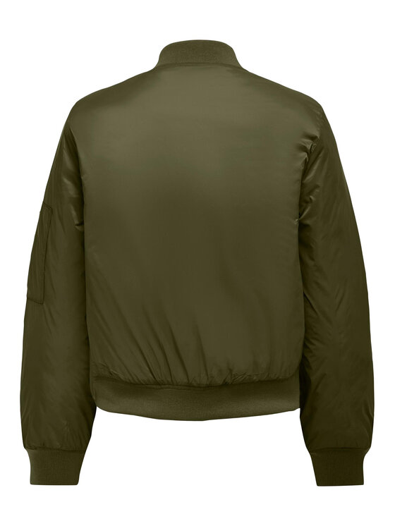 ONLY ONLY Μπόμπερ μπουφάν 15293313 Πράσινο Regular Fit