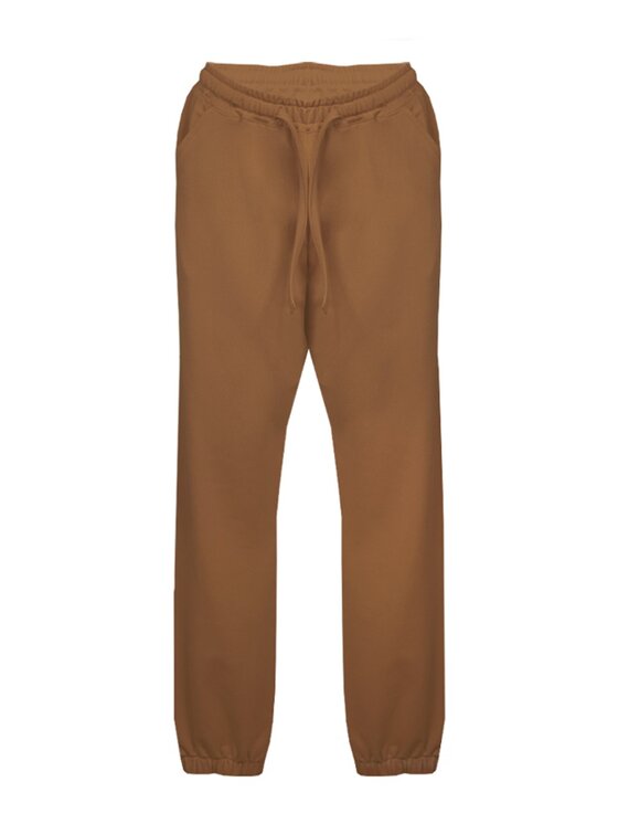 DKaren Sport DKaren Sport Spodnie dresowe Wenezja Brązowy Slim Fit
