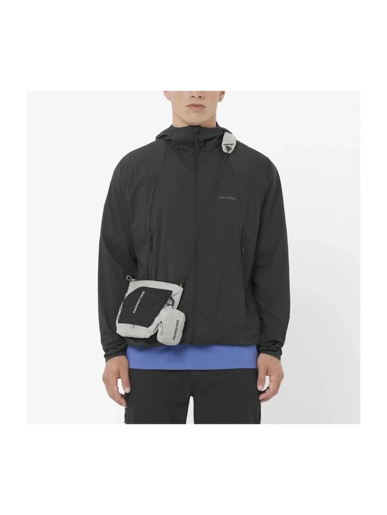 Salomon Salomon Kurtka outdoor OUTWIND Czarny Regular Fit