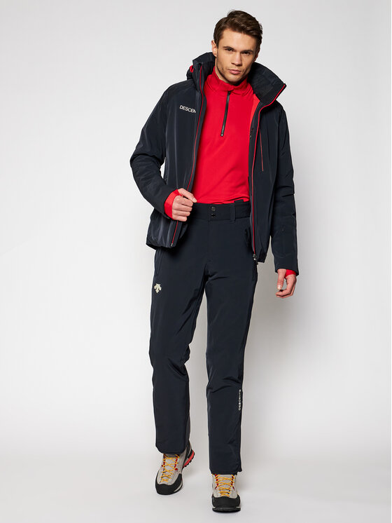 Pantaloni da sci Swiss DWMQGD40 Nero Tailored Fit