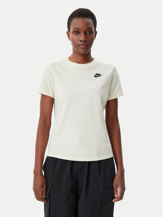 Nike Nike Póló DX7902 Sárga Regular Fit