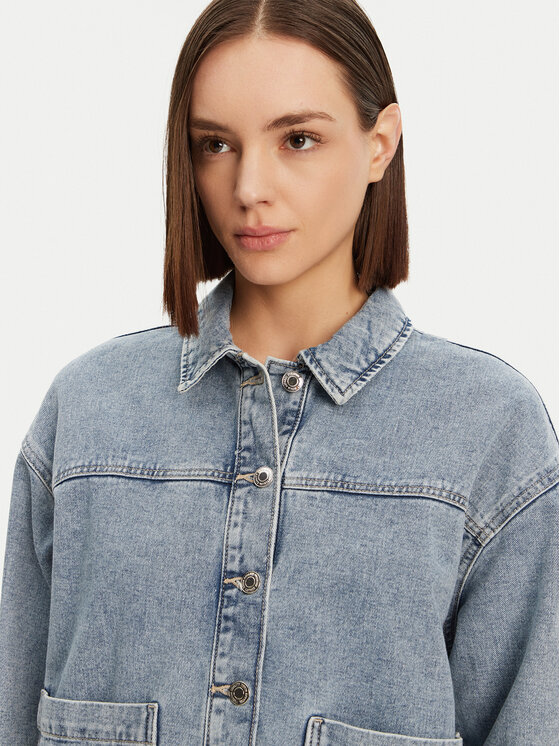 Vero Moda Vero Moda Farmering Jamie 10331693 Kék Relaxed Fit
