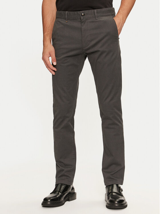Boss Chino nohavice 50523127 Čierna Slim Fit