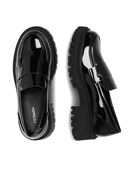 DeeZee DeeZee Loafersy H101201-01 Czarny