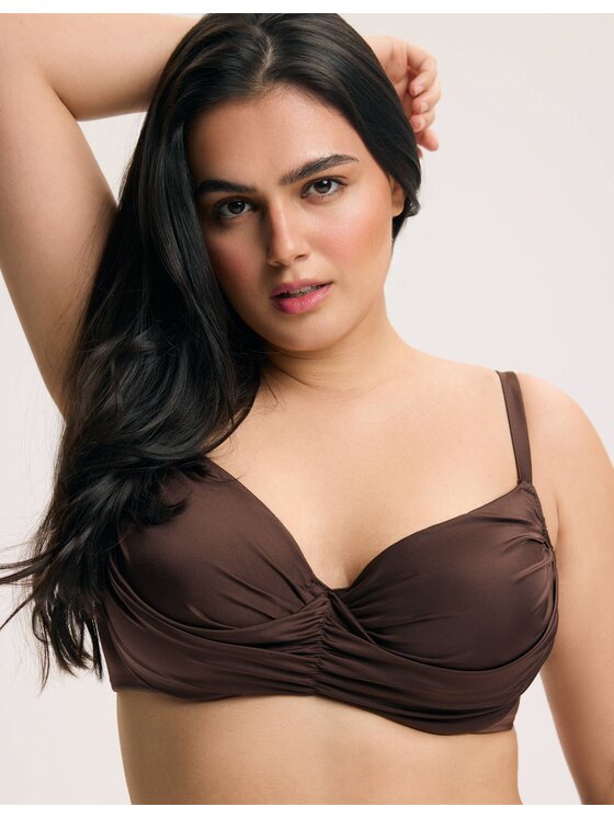 Esotiq Esotiq Góra od bikini 45590 Brązowy