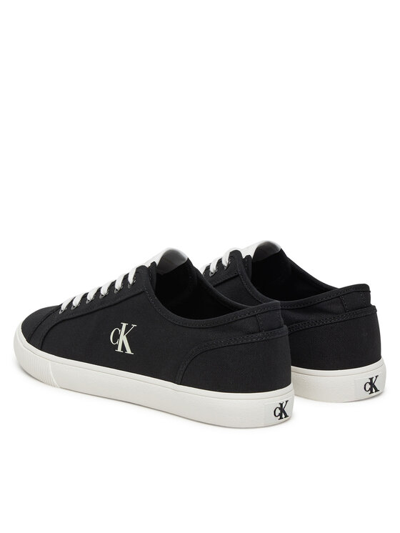 Calvin Klein Jeans Calvin Klein Jeans Tenisky Ess Vulc Low Mg Canvas YM0YM01209 Čierna
