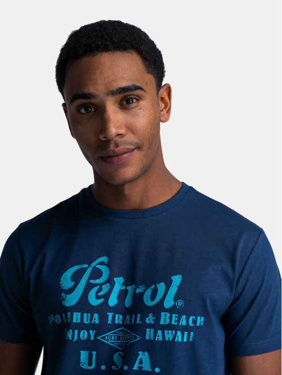 Petrol Industries Petrol Industries T-shirt M-1040-TSR600 Blu Regular Fit
