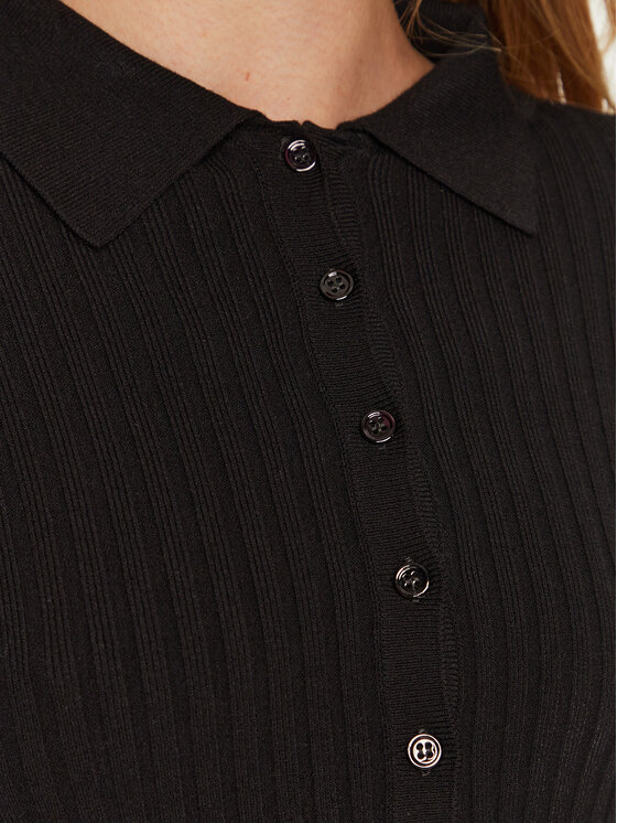 ViCOLO ViCOLO Pulover 22095S Črna Slim Fit