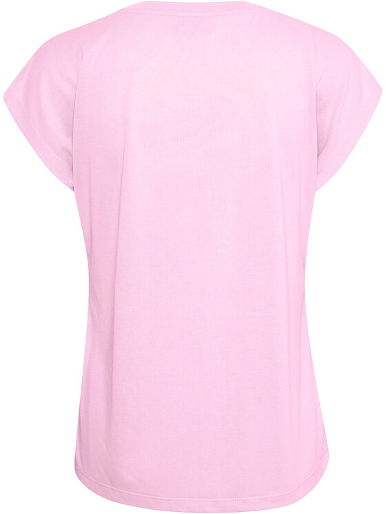 Kaffe Kaffe T-shirt Kalise Marie 10506680 Ružičasta Loose Fit