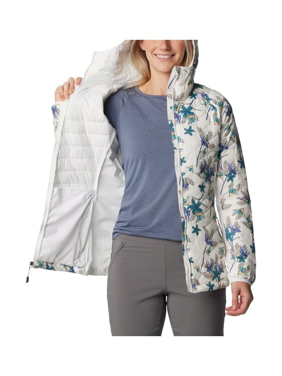 Columbia Columbia Kurtka outdoor 1773211 Biały Regular Fit