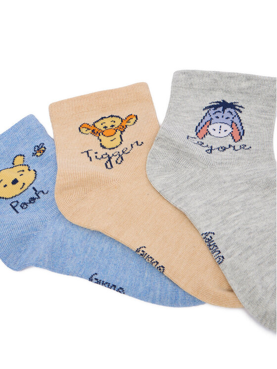 Winnie The Pooh Winnie The Pooh Șosete lungi CEO-ACCCS-AW25-212WTP(3-PACK) Albastru