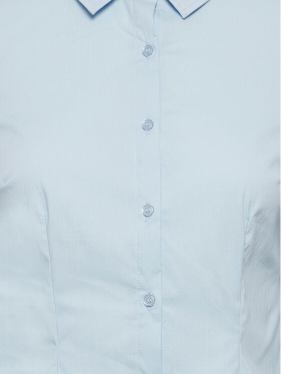 ICHI ICHI Camicia 102533 Blu Regular Fit