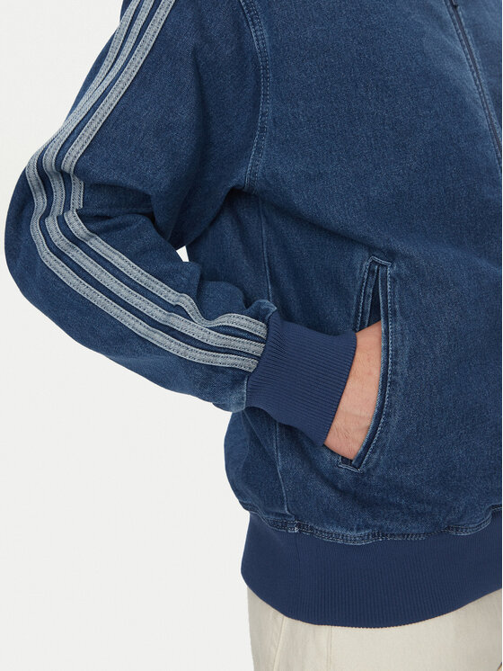 adidas adidas Giacca di jeans adicolor Denim Firebird JC6233 Blu Loose Fit
