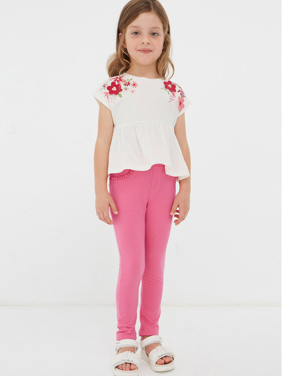 Pantaloni di tessuto 3504 Rosa