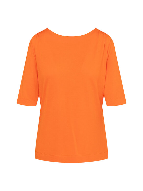 QUIOSQUE QUIOSQUE Bluzka 1VF001 Pomarańczowy Regular Fit