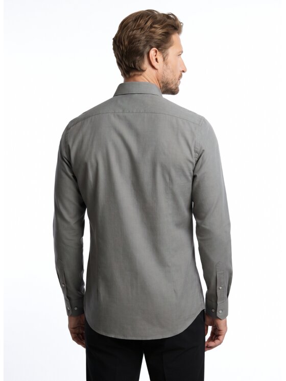 Pako Lorente Pako Lorente Koszula P26WF-1X-013 Brązowy Slim Fit