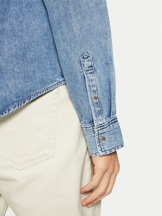 Calvin Klein Jeans Calvin Klein Jeans Koszula jeansowa J30J326561 Niebieski Regular Fit