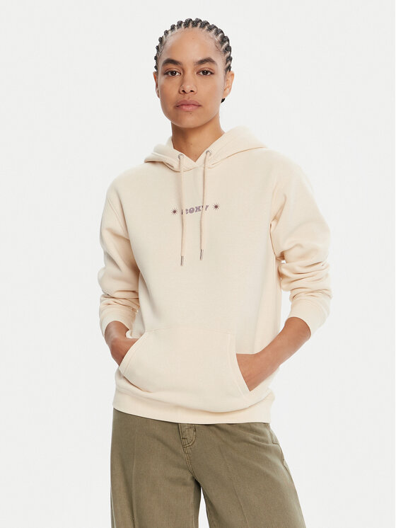 Roxy Roxy Μπλούζα ERJFT05021 Μπεζ Regular Fit