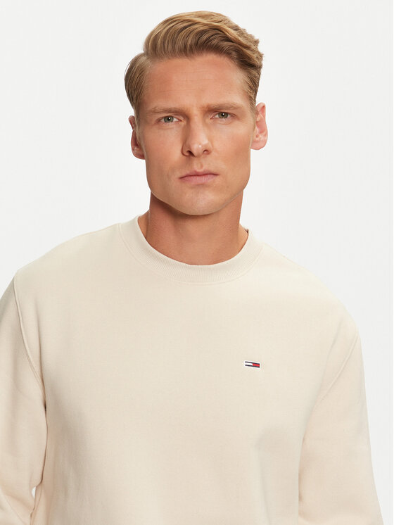 Tommy Jeans Tommy Jeans Суитшърт DM0DM20741 Бежов Regular Fit