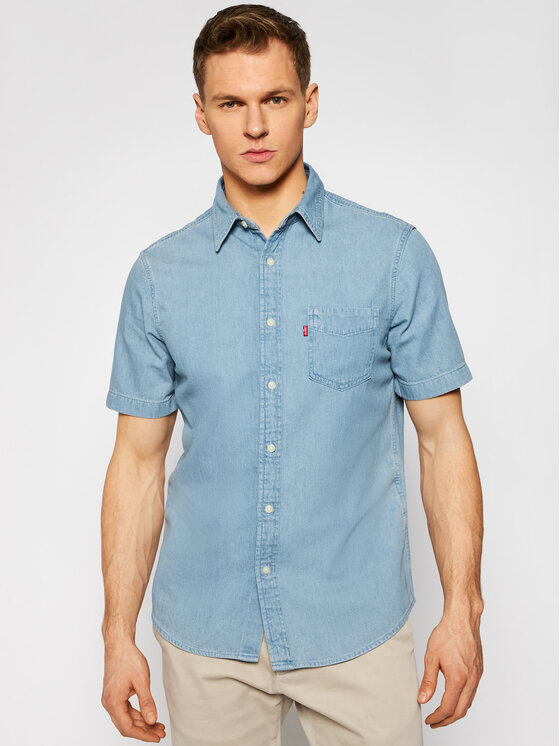 Camicia Classic Standard 86627-0039 Blu Standard