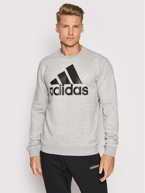 adidas Sweatshirt Essential GK9077 Grau Regular Fit • Modivo.de