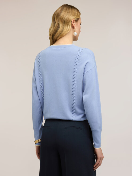 Motivi Motivi Maglione M129W003819N0R4 Turchese Regular Fit