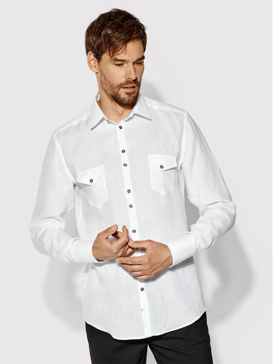 Camicia Jax 1 Bianco Regular Fit