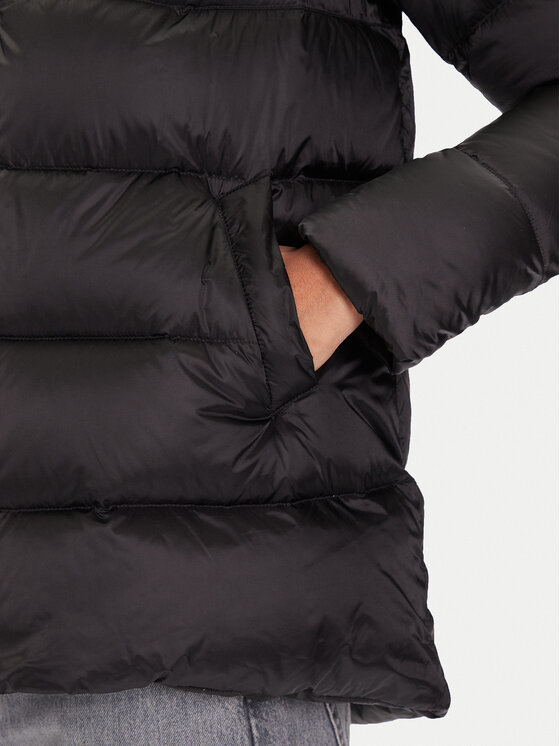 Bomboogie Bomboogie Pehelykabát Rome GW6012TDLC5 Fekete Regular Fit