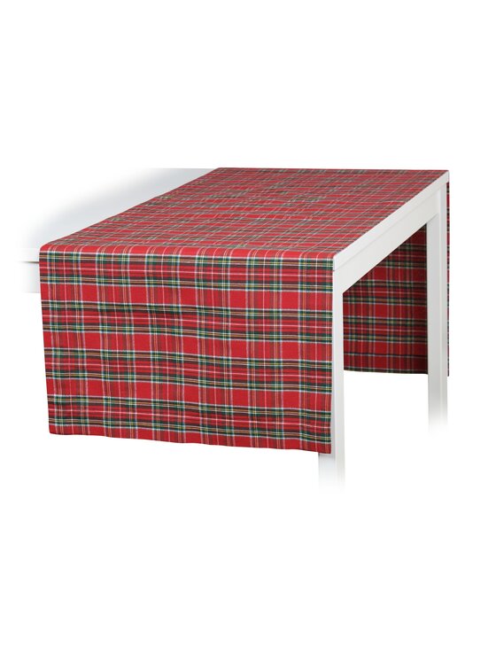 Roseberry Home Roseberry Home Bieżnik Red Tartan Czerwony