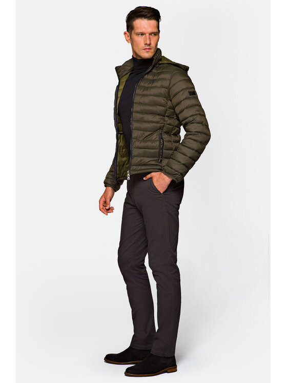 Lancerto Lancerto Kurtka puchowa Arvid Zielony Regular Fit