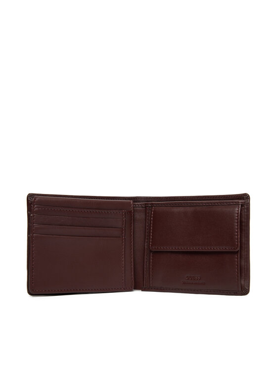 Guess Guess Didelė Vyriška Piniginė SMNEBR LEA24 Ruda