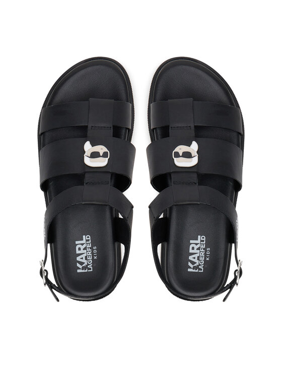 Karl Lagerfeld Kids Karl Lagerfeld Kids Sandały Z30372 S Czarny