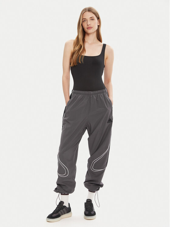adidas adidas Спортивні штани Teamgeist adicolor JW5870 Сірий Loose Fit