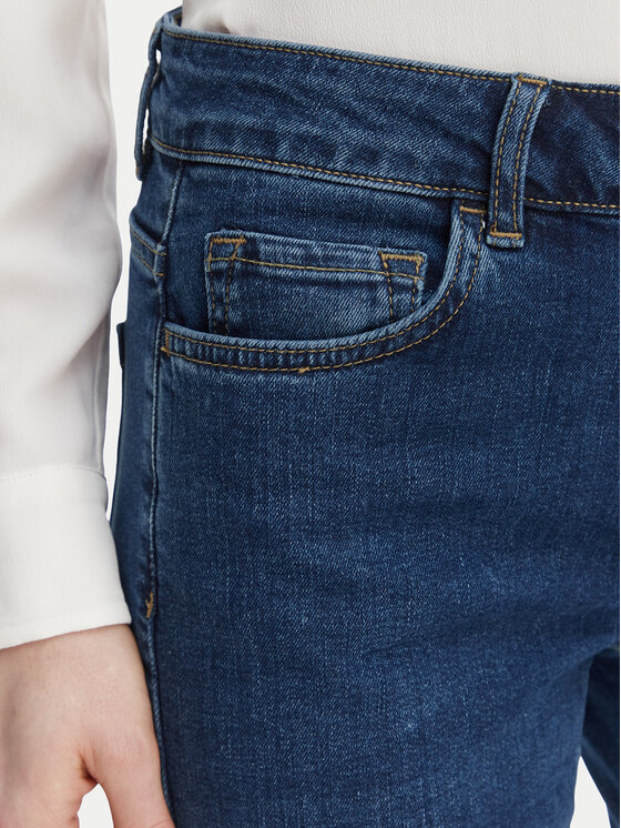 Marella Marella Džinsi 2615181061 Tumši zils Slim Fit