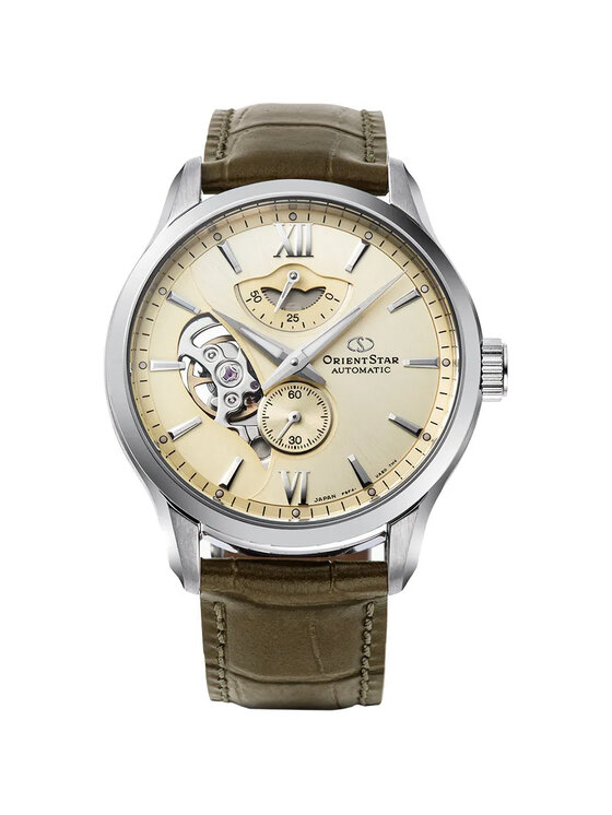 Orient Star Orient Star Zegarek RE-AV0B10G00B Brązowy