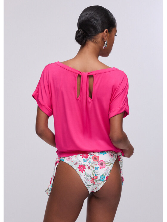 Liu Jo Liu Jo T-shirt VA6165JS36082043 Rosa