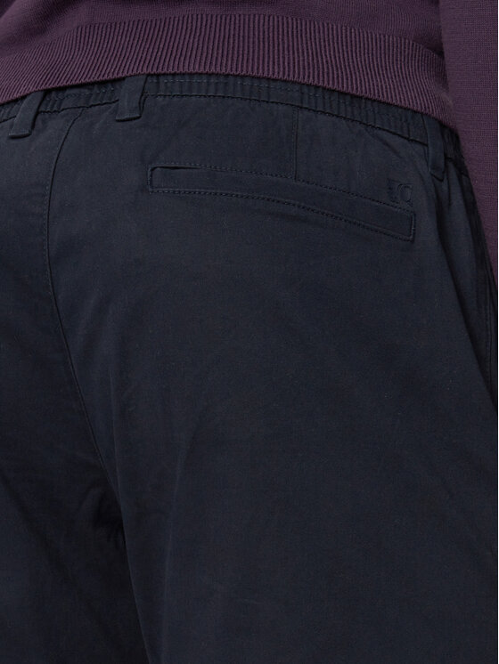 s.Oliver s.Oliver Medžiaginės kelnės 2150236 Tamsiai mėlyna Slim Fit