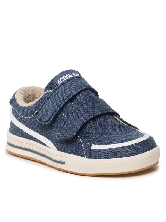 Action Boy Action Boy Sneakers aus Stoff CP23-6090 Dunkelblau