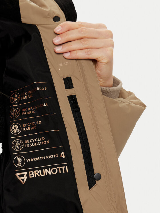Brunotti Brunotti Зимно яке Bigsury 2422180102 Бежов Regular Fit