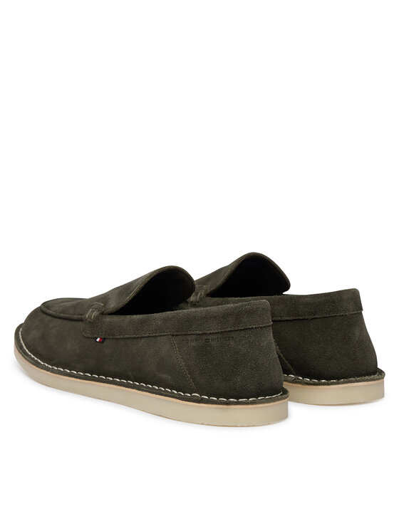 Tommy Hilfiger Tommy Hilfiger Mokasīni FM0FM05782 Zaļš