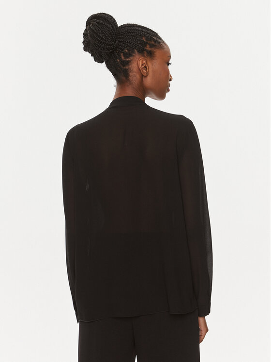 Rinascimento Rinascimento Bluză CFC0116133003 Negru Regular Fit