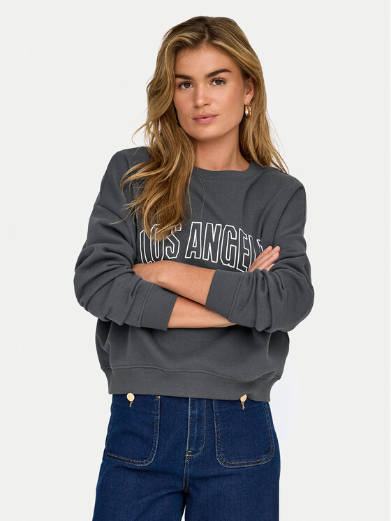 ONLY ONLY Džemperis 15254183 Pilka Loose Fit