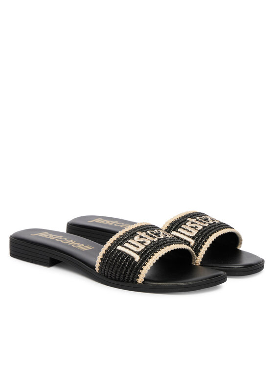 Just Cavalli Just Cavalli Šľapky 80RA3S80 ZSE60 Čierna