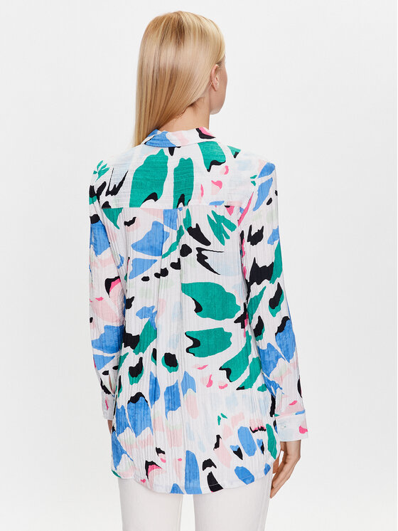 s.Oliver s.Oliver Риза 2128371 Бял Regular Fit