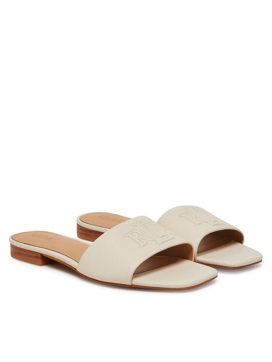 LAUREN RALPH LAUREN LAUREN RALPH LAUREN Papucs Everley 802959143009 Krém
