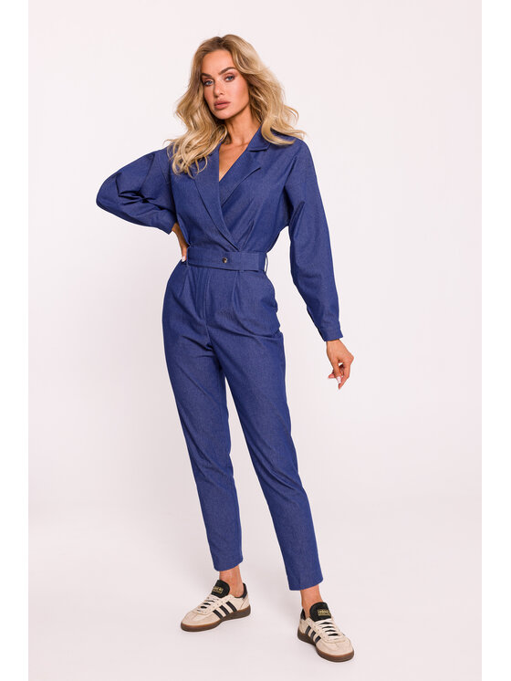 Made of Emotion Made of Emotion Jumpsuit m801 Blu Active Fit