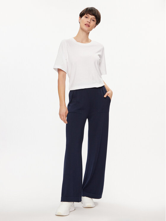 United Colors Of Benetton United Colors Of Benetton Spodnji del trenirke 1294DF009 Mornarsko modra Relaxed Fit