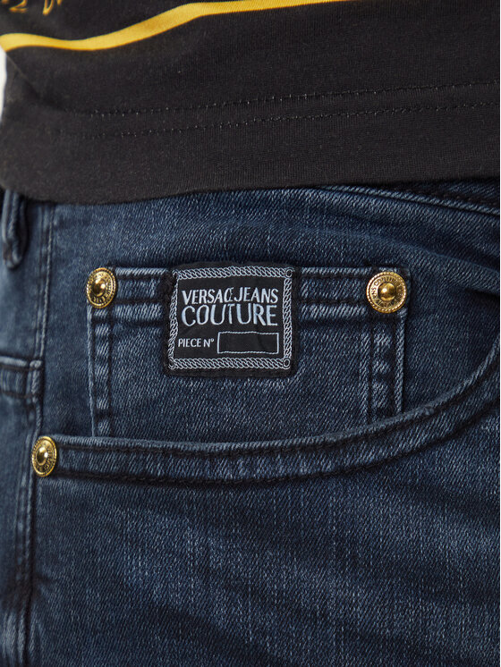 Versace Jeans Couture Versace Jeans Couture Traperice 79GAB5D0 CDWAB Tamnoplava Slim Fit