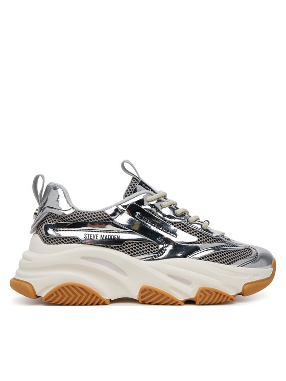 Steve Madden Steve Madden Sneakersy Possession-E SM19000033 Srebrny